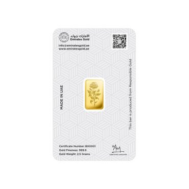 Investment Gold Bars – 2.5 Gram